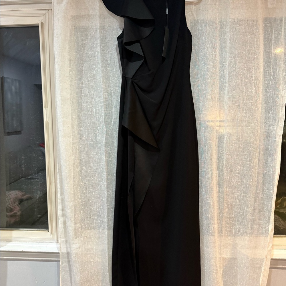 NWT Halston Heritage Elegant Black Evening Gown